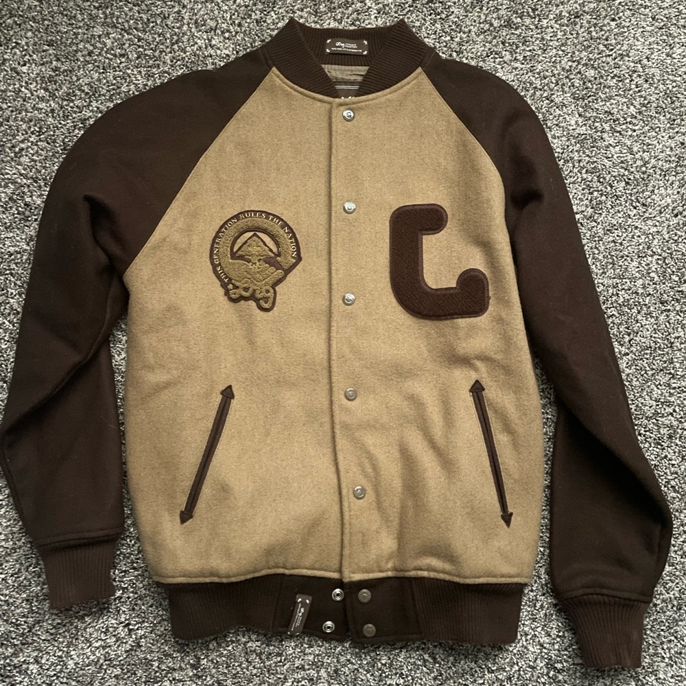 Lrg letterman. Everything intact. Size medium.